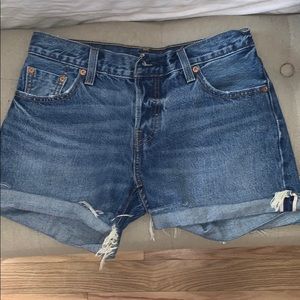 Thrifted Levi shorts